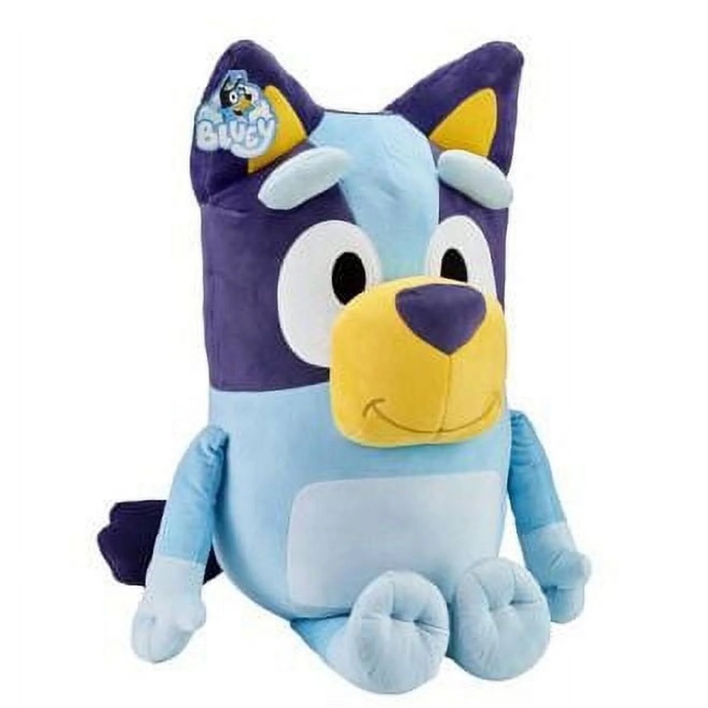 Bluey Plush Dog Stuffed Toy - Blue & Yellow